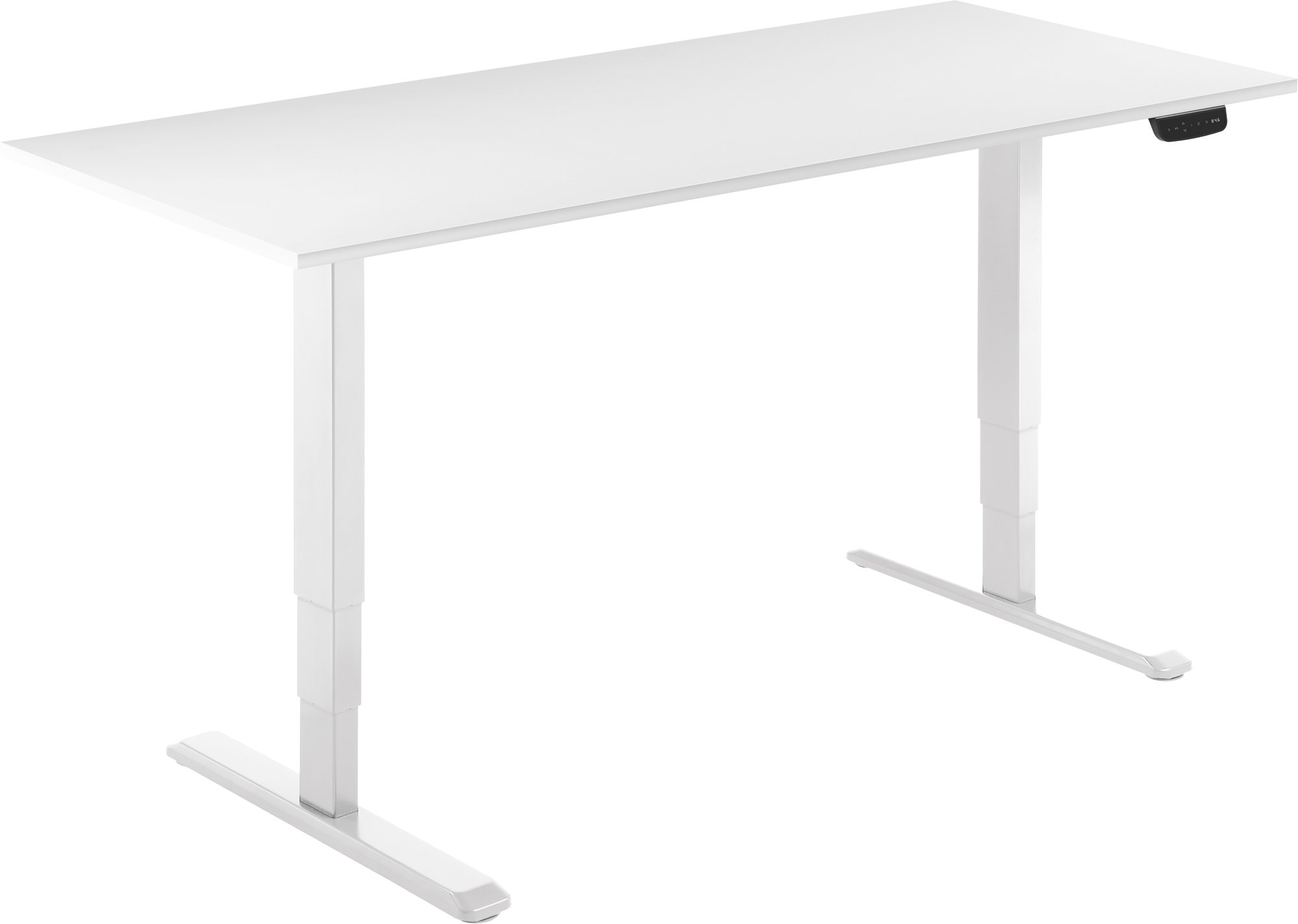 AlzaErgo Table ET1 NewGen biely + doska TTE-01 140 × 80 cm biely...