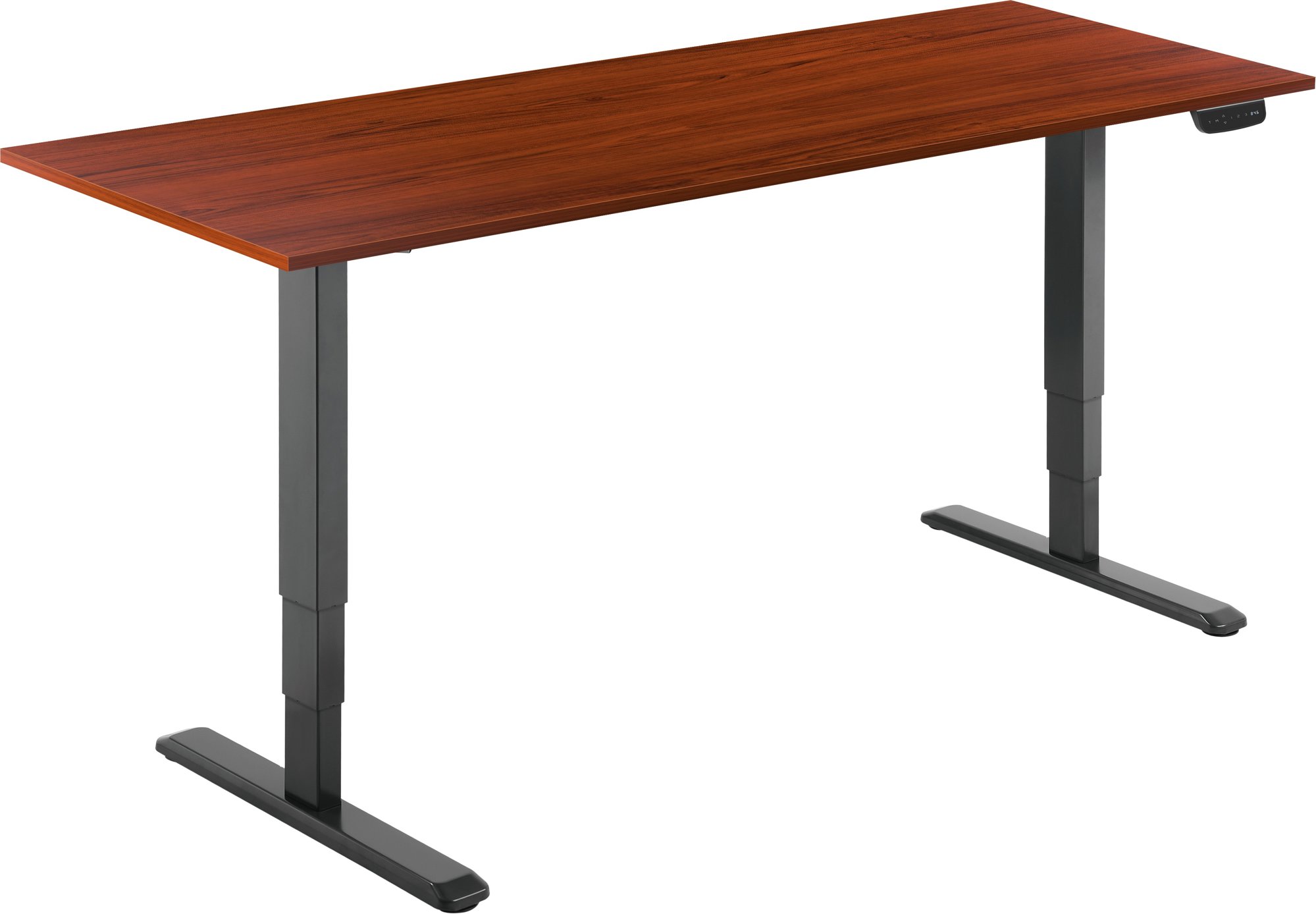 AlzaErgo Table ET1 NewGen čierny + doska TTE-03 160 × 80 cm, lamino...