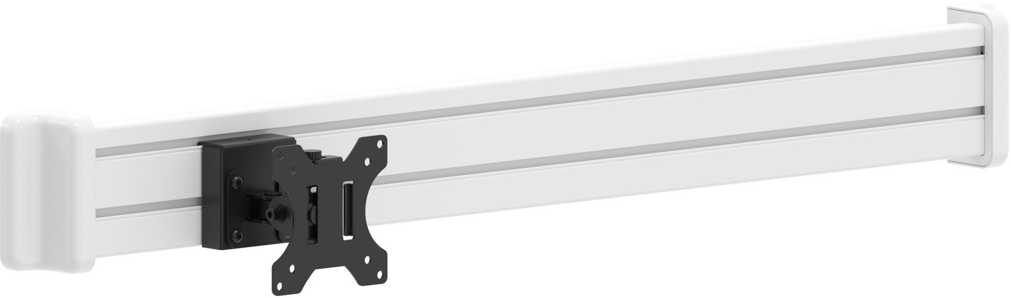 AlzaErgo Slatwall SWP110 fehér sín + SWMP220 fehér tartó + SWAS420...