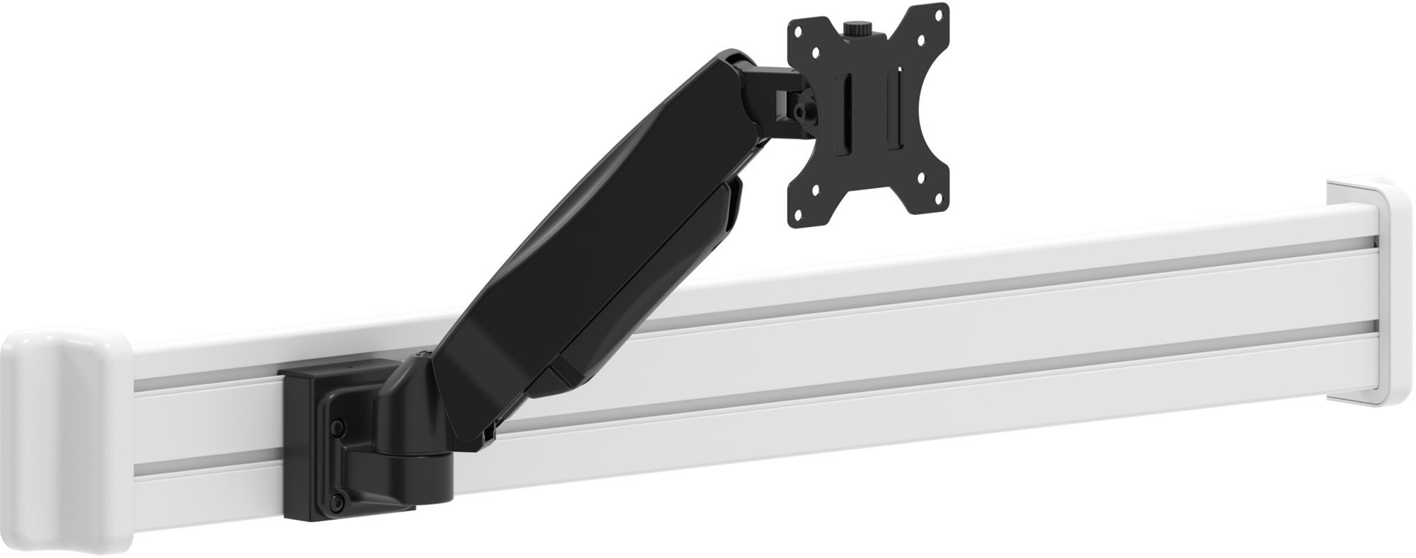 AlzaErgo Slatwall SWP110 Leiste weiß + SWMP220 Griffe weiß +...