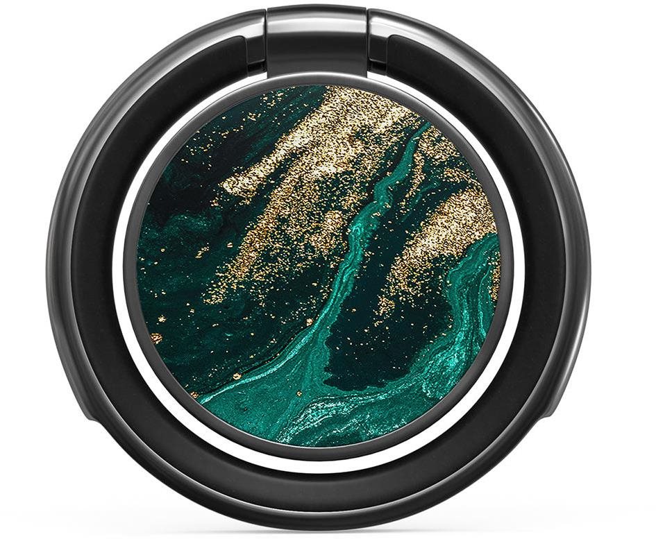 Burga Emerald Pool Gunmetal Ringholder Handyhalterung