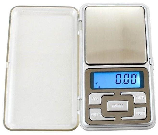 ISO 0135 Digitálna vrecková váha 200 g/0,01 g Kuchynská váha