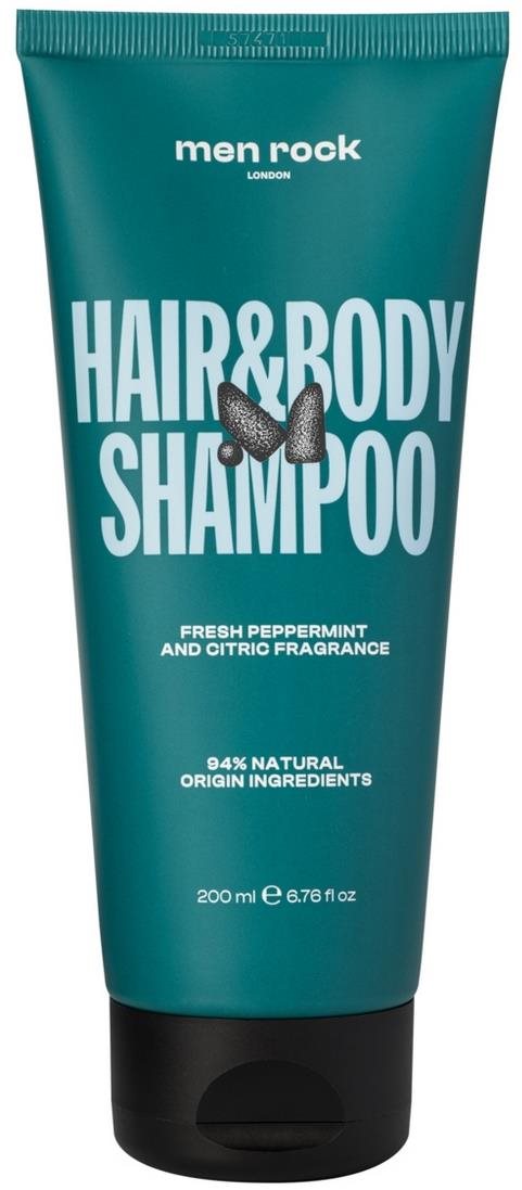 Men Rock Hair & Body Shampoo 200 ml Šampon pro muže