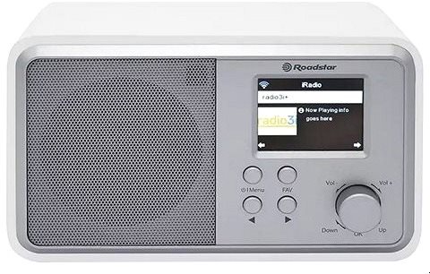 Roadstar IR-390D+BT / WH Rádio