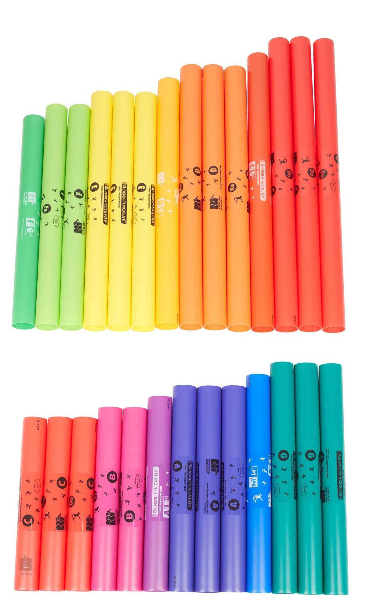 BOOMWHACKERS 27 Tube Classroom Pack Ütős hangszer