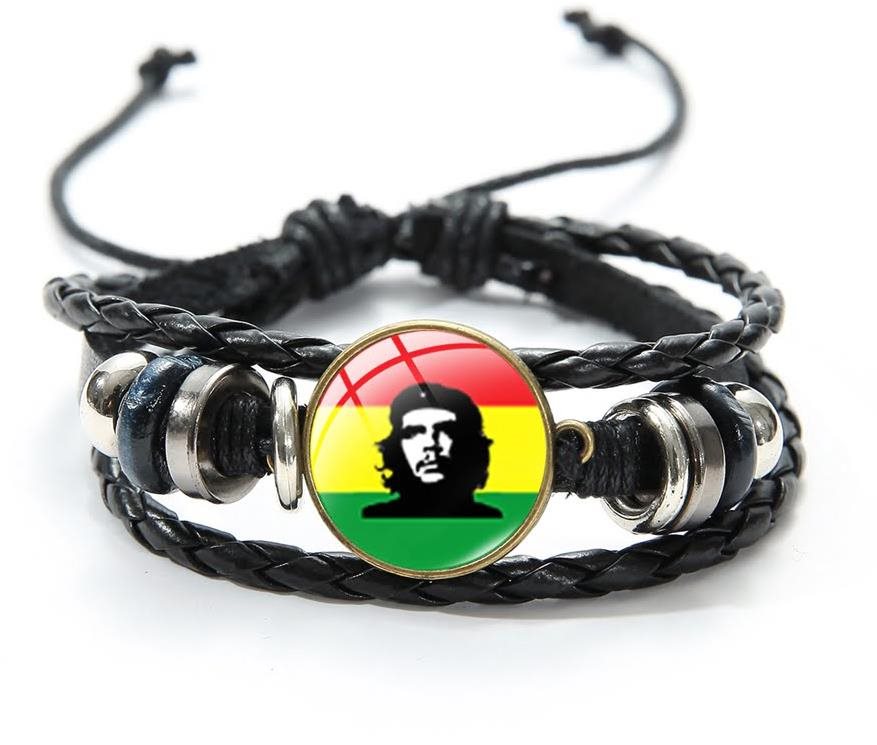 Kožený náramok Che Guevara - 10 Náramok
