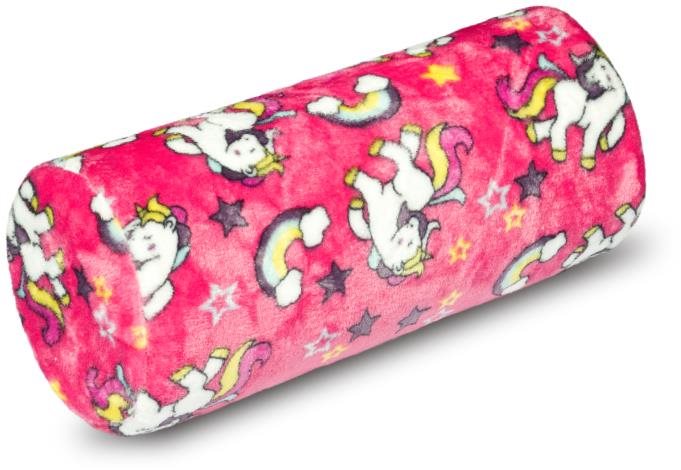 Bellatex valec mikro 15 × 35 cm ružový jednorožec Vankúš
