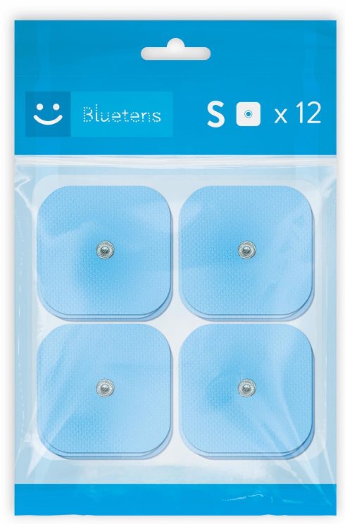 Bluetens tartalék elektródák - S-es méret, 12 db Izom- és...