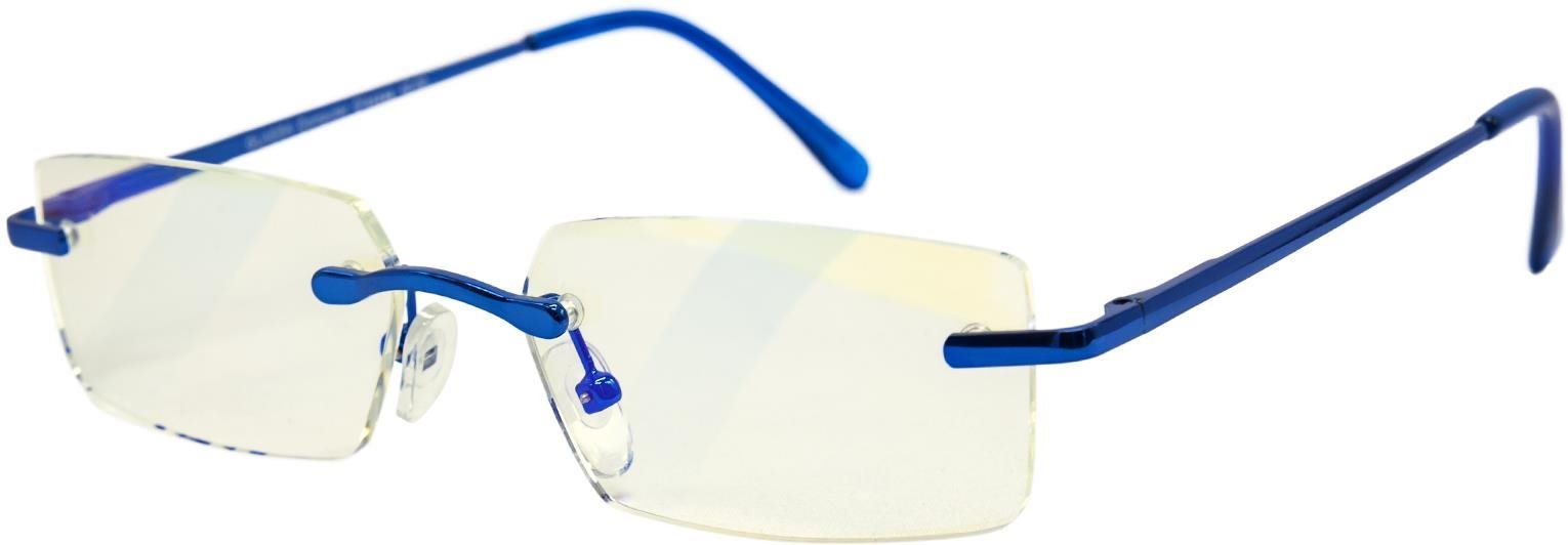 GLASSA Blue Light Blocking Glasses PCG 06, dioptrie: +0.50 modrá...