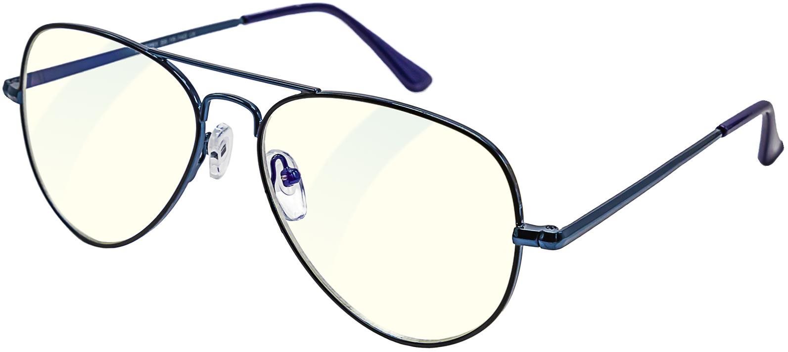 GLASSA Blue Light Blocking Glasses PCG 09, dioptrie: +2.00 modrá...