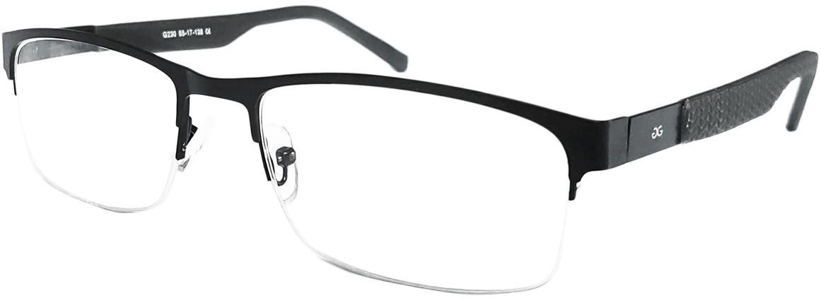 GLASSA brýle na čtení G 230, +2,50 dio, šedo/černá Brýle