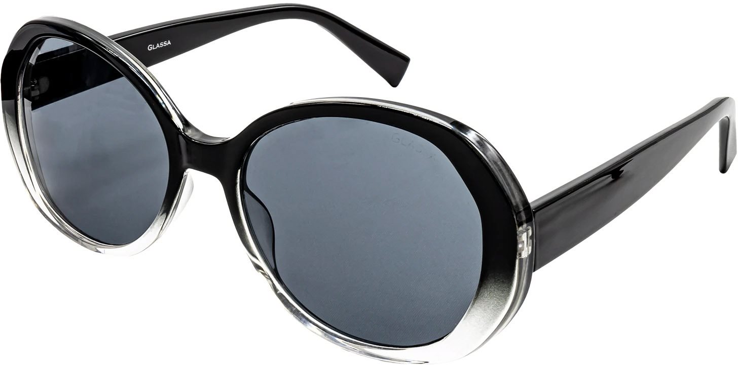 GLASSA Polarized PG 862 čierno-sivé, čierne sklo Slnečné okuliare