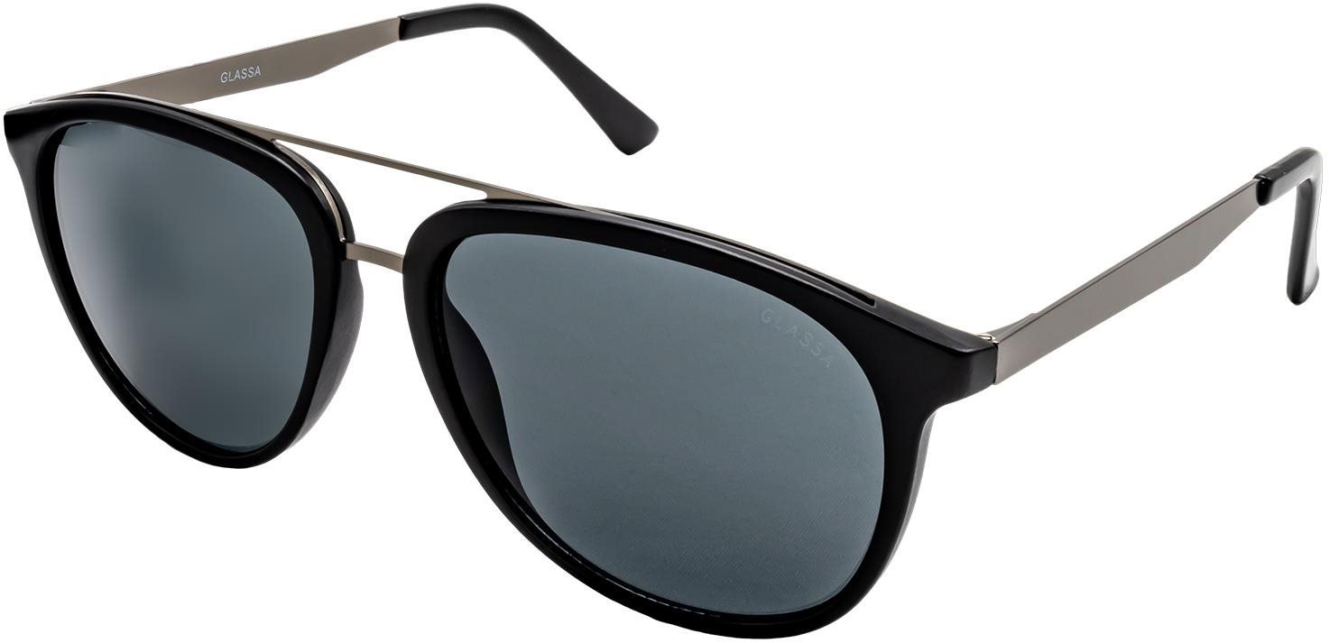 GLASSA Polarized PG 864 čierne, čierne sklo Slnečné okuliare