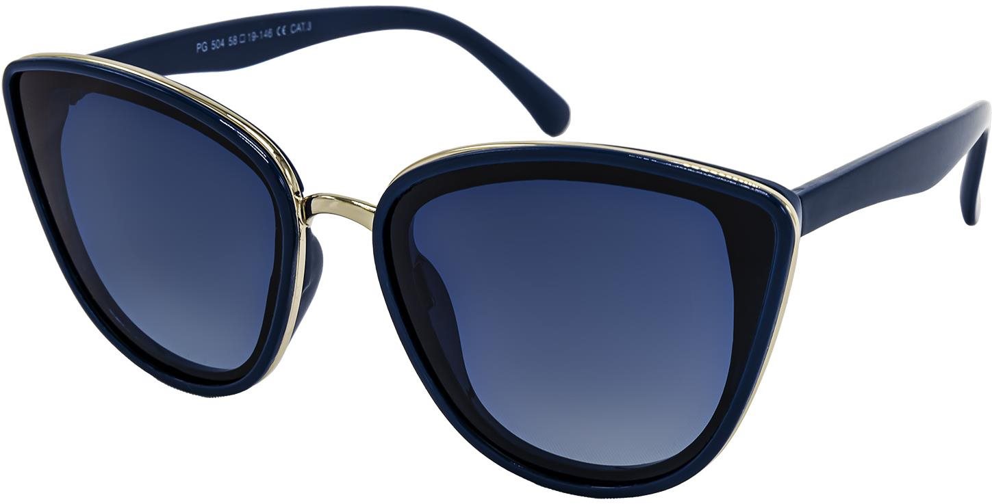 GLASSA Polarized PG 504 modré, tmavé sklo Slnečné okuliare
