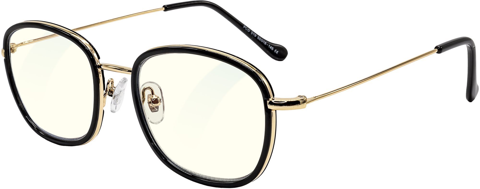 GLASSA Blue Light Blocking Glasses PCG 019, +3,00 dio, černé Brýle