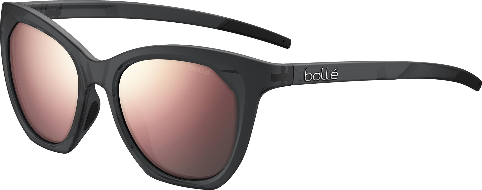 BOLLÉ BS029003 Prize Black Crystal Matte Brown Pink Polarized...