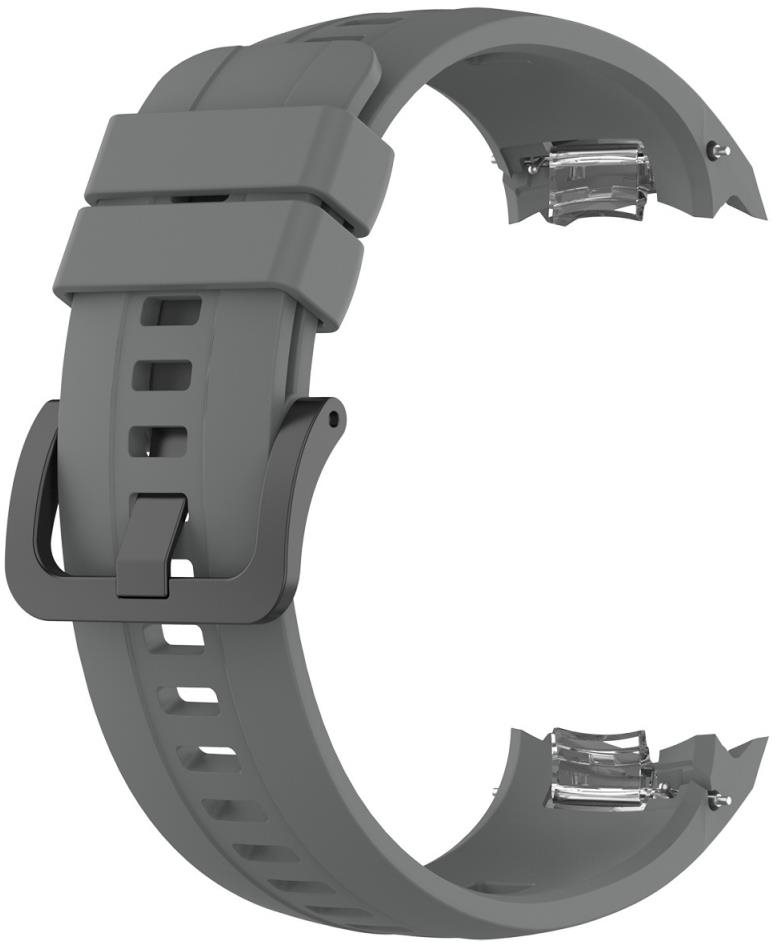 BStrap Silicone na Honor Watch GS Pro, dark gray Remienok na hodinky