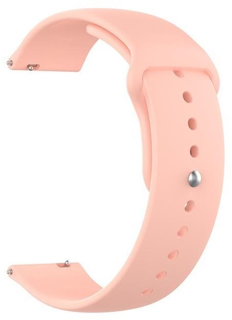 BStrap Silicone Universal Quick Release 18 mm, pink Remienok na...