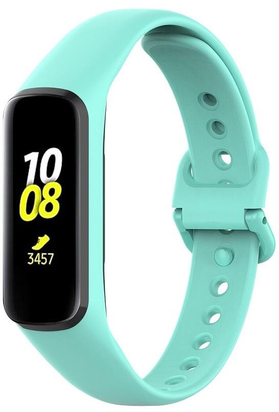 BStrap Silicone na Samsung Galaxy Fit 2, teal Remienok na hodinky