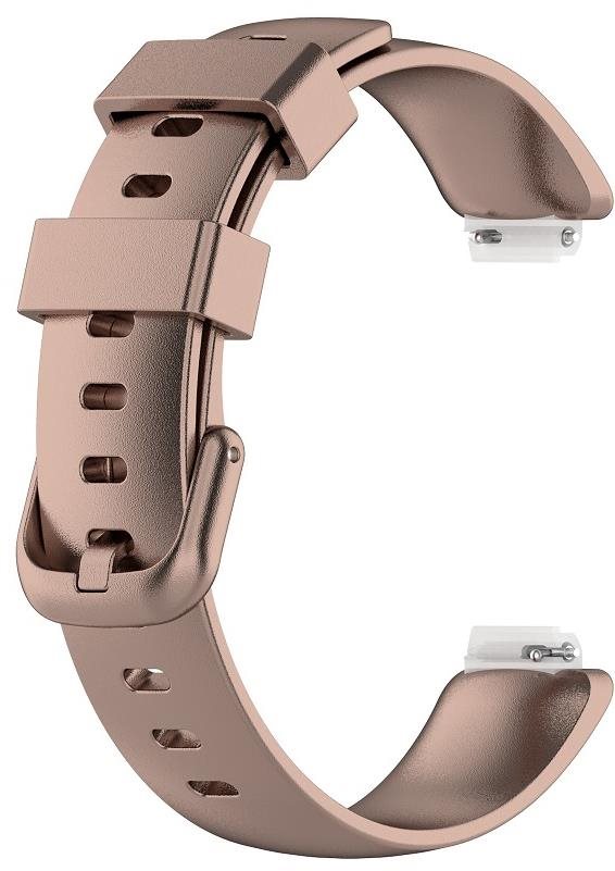 BStrap Silicone na Fitbit Inspire 2, rose gold Remienok na hodinky