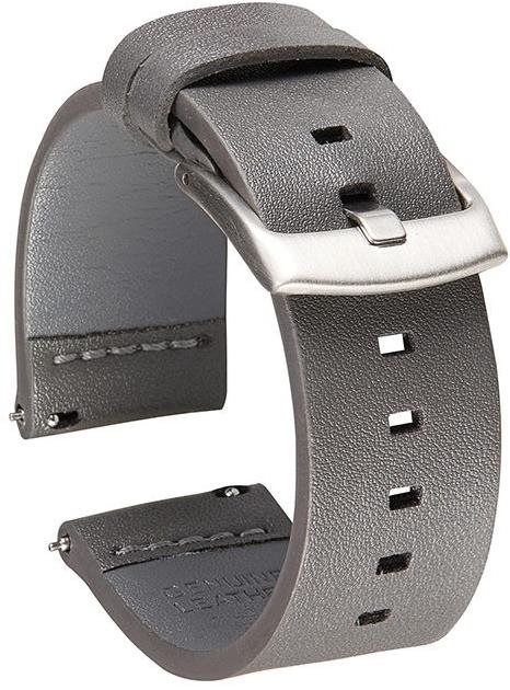 BStrap Fine Leather Universal Quick Release 18 mm, gray Remienok na...