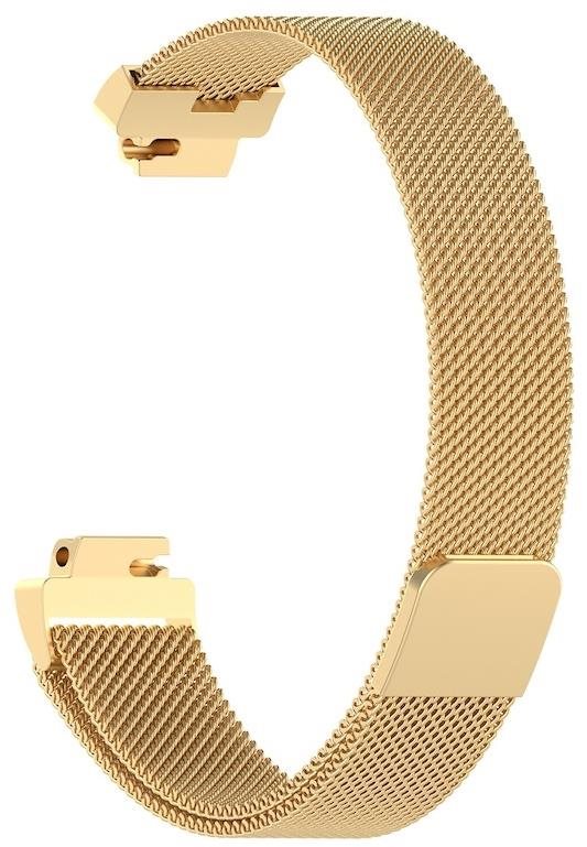 BStrap Milanese na Fitbit Inspire gold, veľkosť S Remienok na hodinky