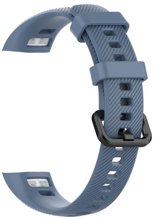 BStrap Silicone Line na Honor Band 4, rock blue Remienok na hodinky