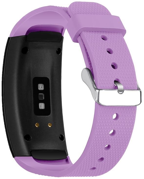 BStrap Silicone Land na Samsung Gear Fit 2, light purple Remienok...