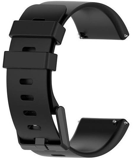 BStrap Silicone na Fitbit Versa/Versa 2 black, veľkosť L Remienok...