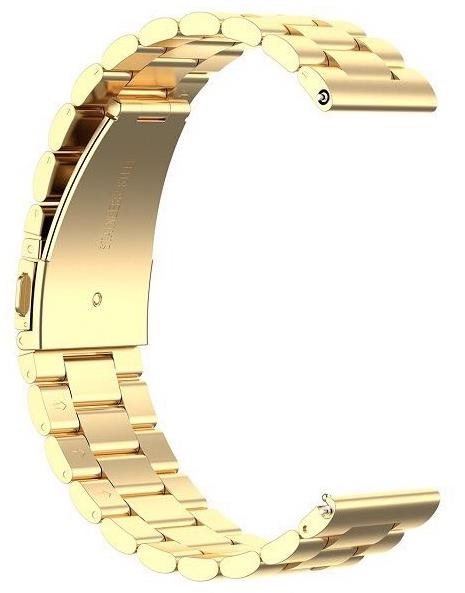 BStrap Stainless Steel Universal Quick Release 22 mm, gold Remienok...