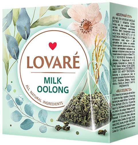 Lovaré Milk Oolong, pyramidy Čaj