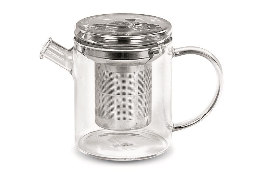 Čajová záhrada – Sklenená kanvica Little Lounge 600 ml Čajová kanvica
