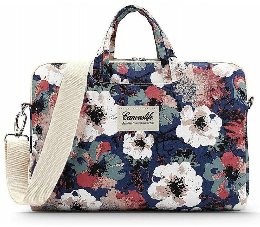 Canvaslife Briefcase taška na notebook 13–14'', blue camellia...