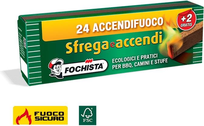 Fochista Podpaľovač BIO 2 v 1 Podpaľovač