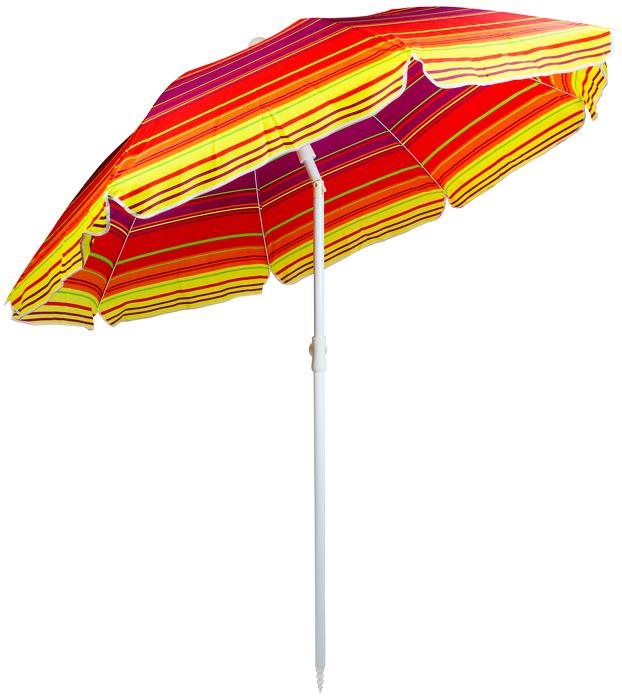 CAPPA Slnečník záhradný Stripe 200 cm, rainbow Slnečník