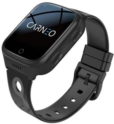 CARNEO GuardKid+ 4G Platinum black Smart hodinky