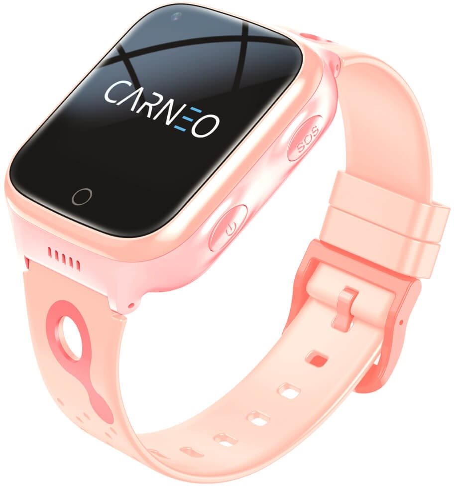 CARNEO GuardKid+ 4G Platinum pink Smart hodinky