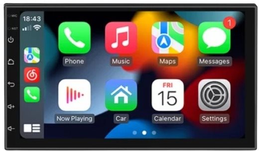 Hizpo 2Din univerzálny Android Autorádio s kamerou, 2 GB RAM, Apple...