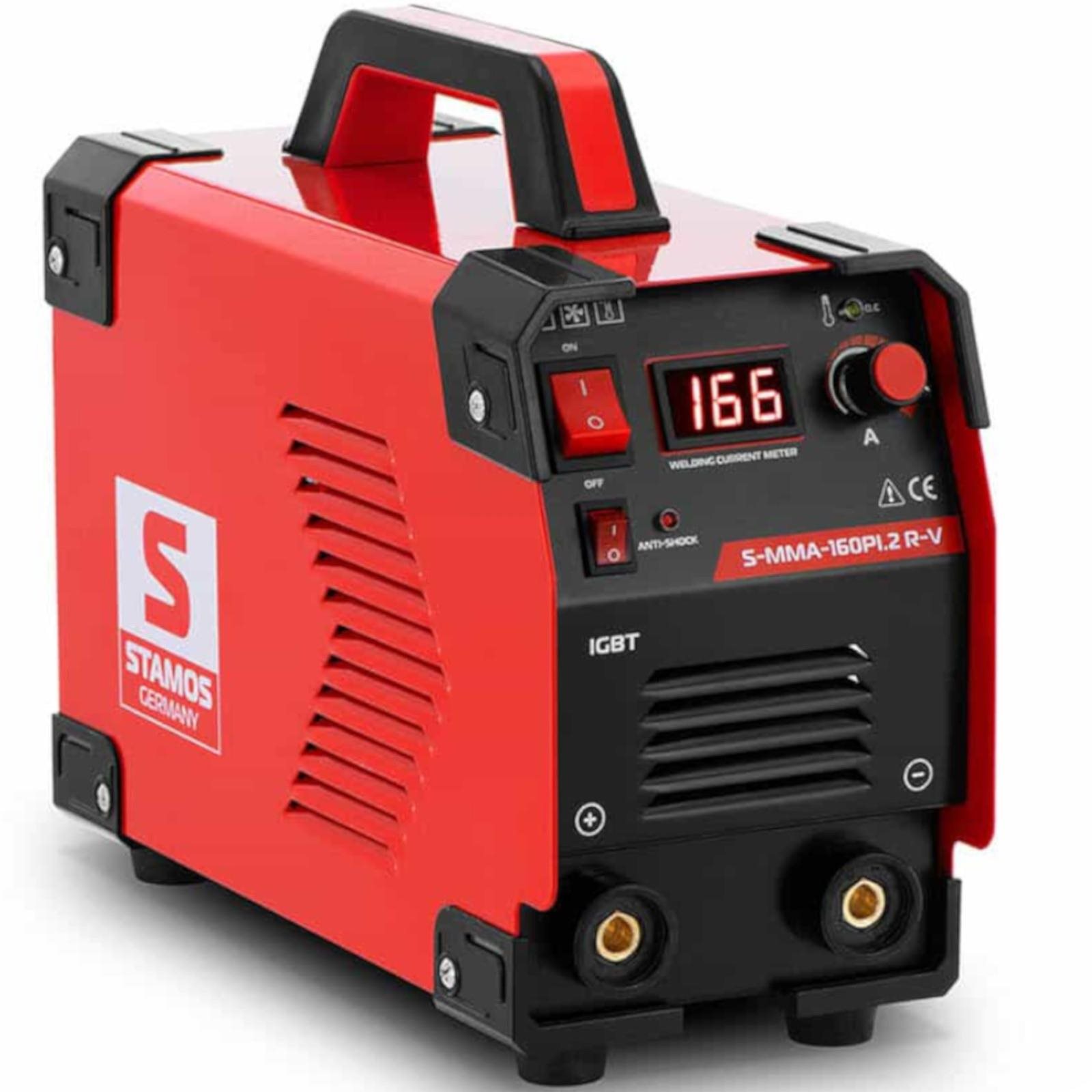 STAMOS Welding Group IGBT MMA VRD svářečka invertorová 230 V 160 A...