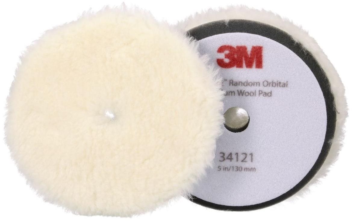 3M™ Perfect-It™ Random Orbital Medium Wool Pad – leštiace kotúče,...