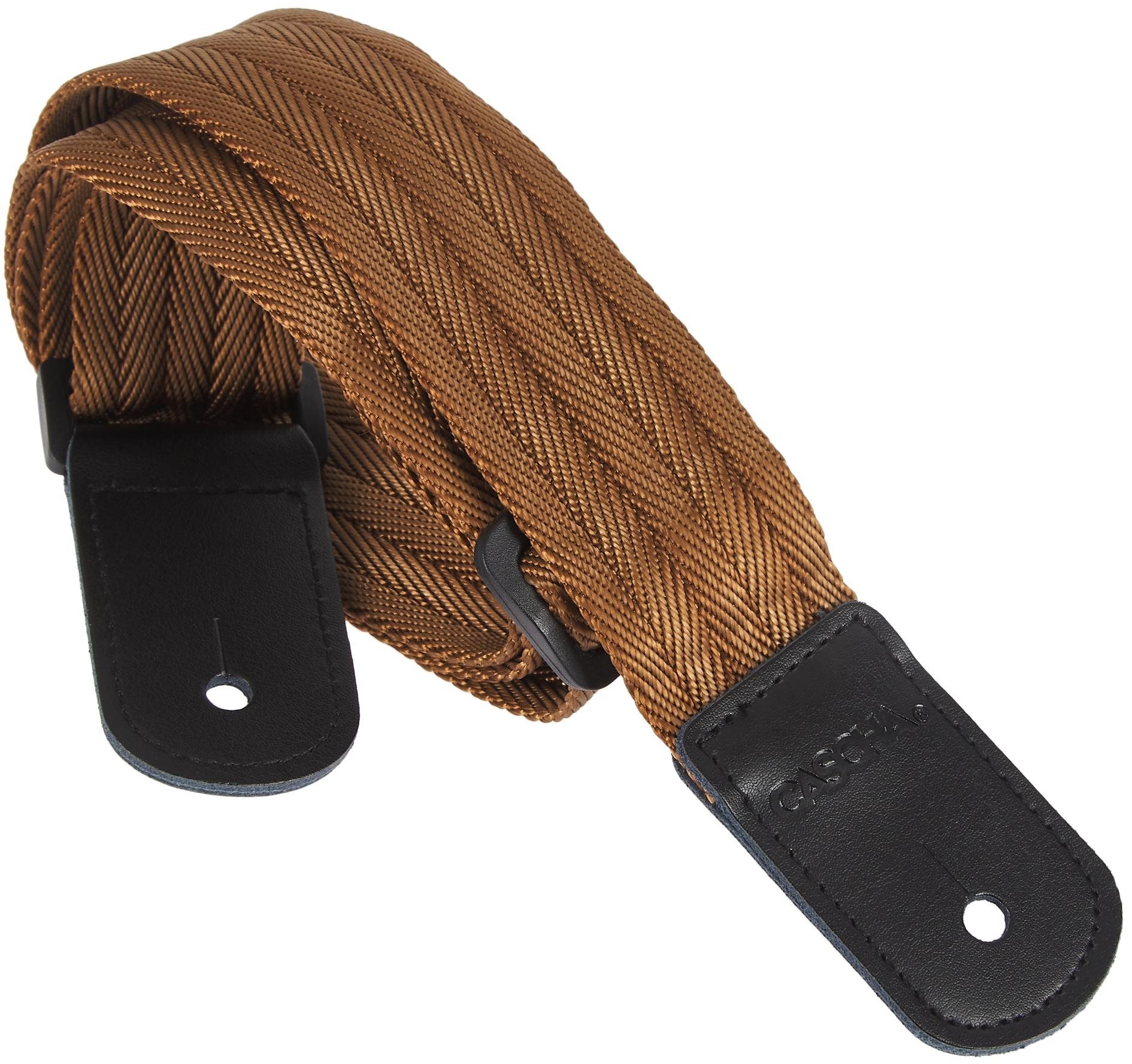 CASCHA Ukulele Strap Nylon – Brown Popruh na ukulele