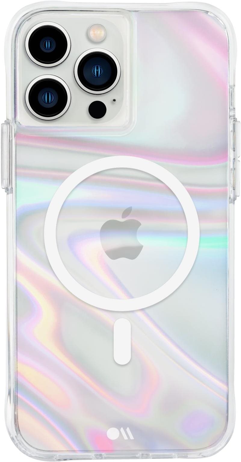Case Mate MagSafe Charles Soap Bubble Iridescent iPhone 13 Pro Max...