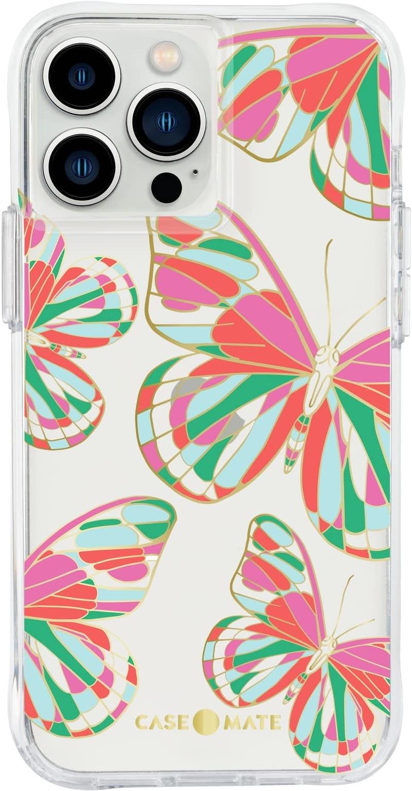 Case Mate Tough Print Butterflies iPhone 13 Pro Max Phone Cover