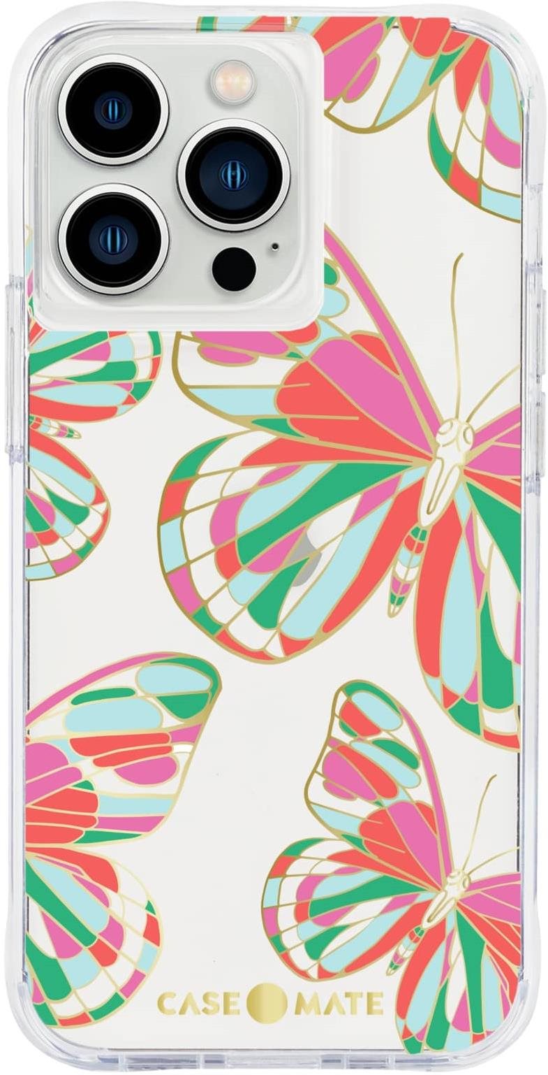 Case Mate Tough Print Butterflies iPhone 13 Pro Phone Cover