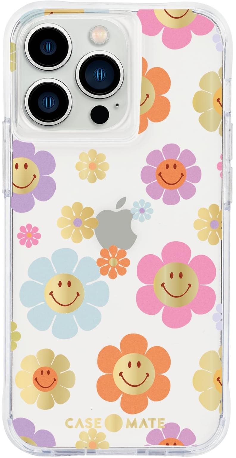 Case Mate Tough Print Retro Flowers iPhone 13 Pro Phone Cover