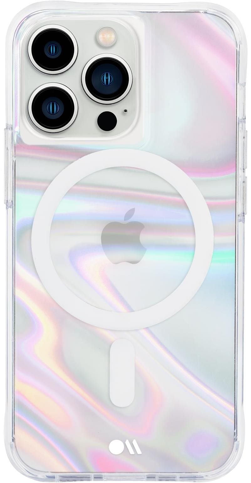 Case Mate MagSafe Soap Bubble Iridescent iPhone 13 Pro Phone Cover