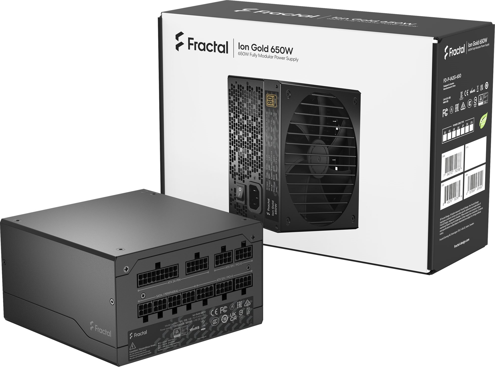 Fractal Design Ion Gold 650 PC Power Supply