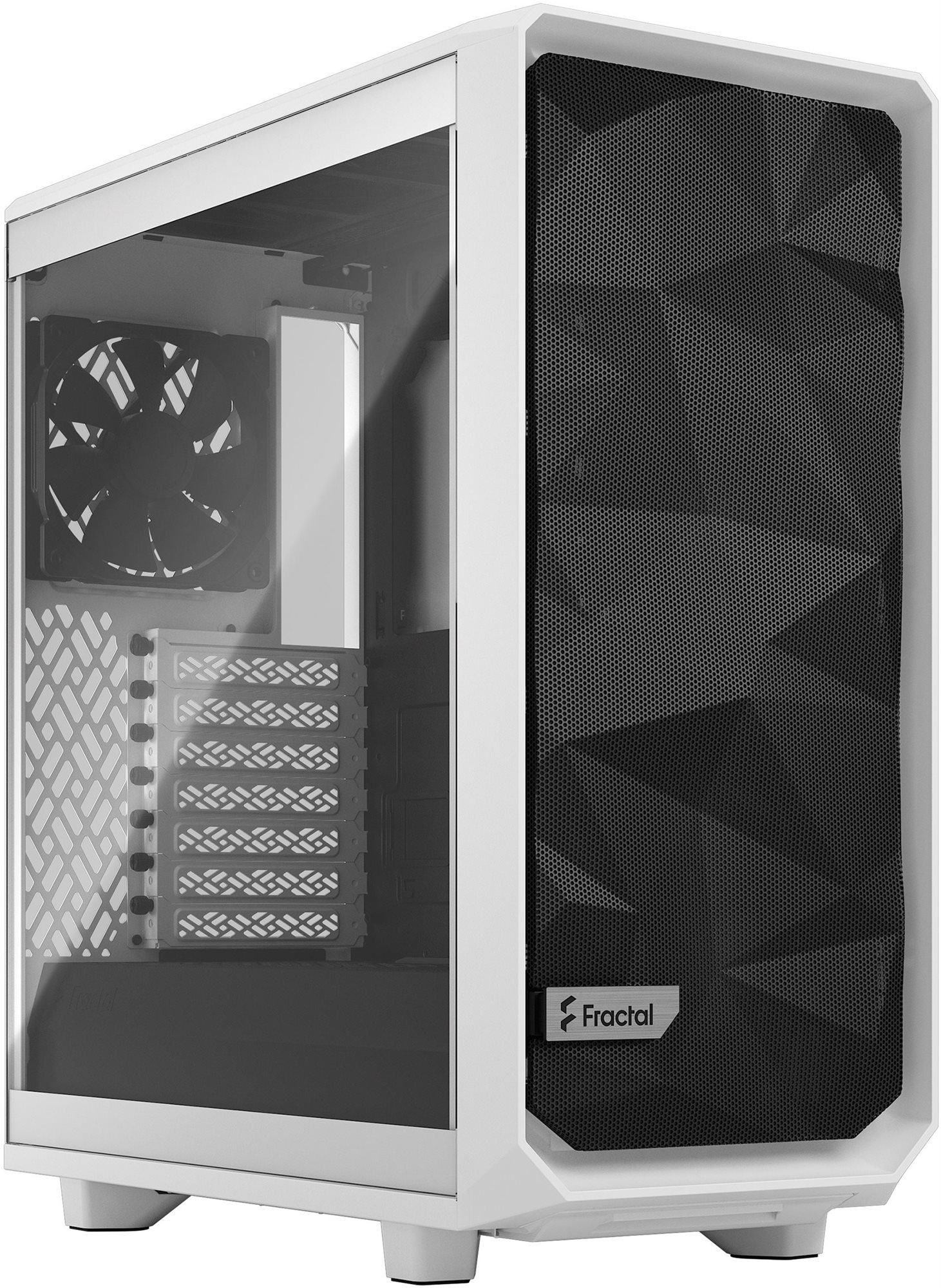 Fractal Design Meshify 2 Compact White TG Clear PC-Gehäuse