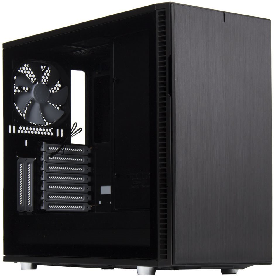 Fractal Design Define R6 Black Tempered Glass Számítógépház