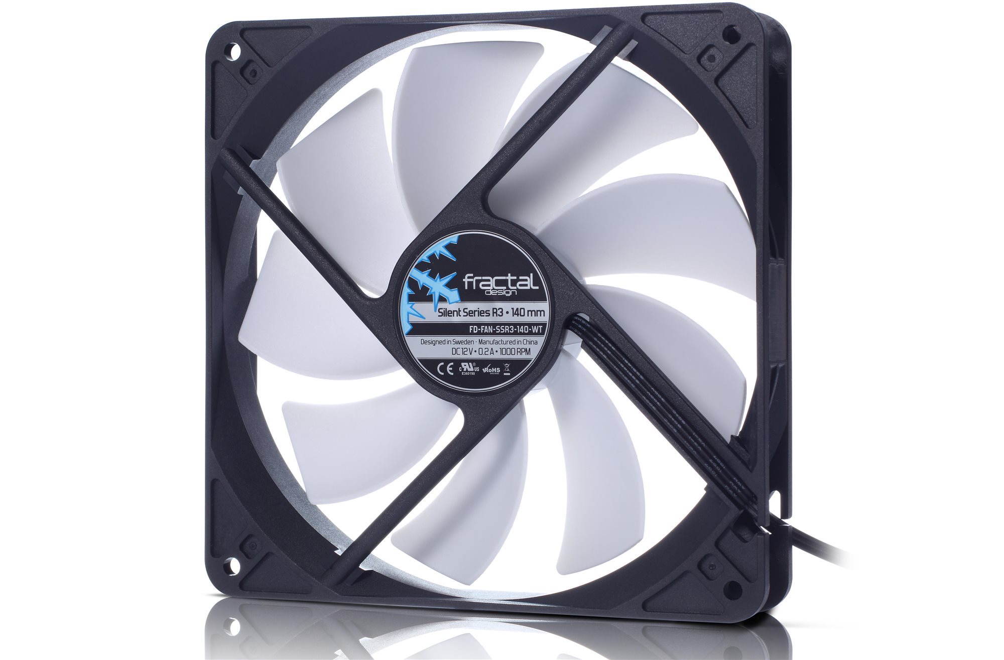 Fractal Design 140mm Silent Series R3 PC Fan